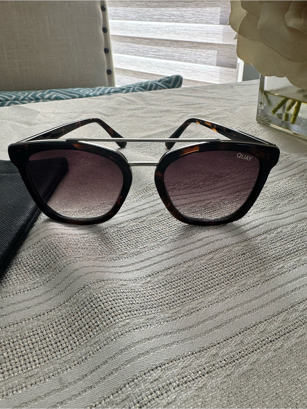 Quay Australia Sweet Dreams Sunglasses tortoise brown fade